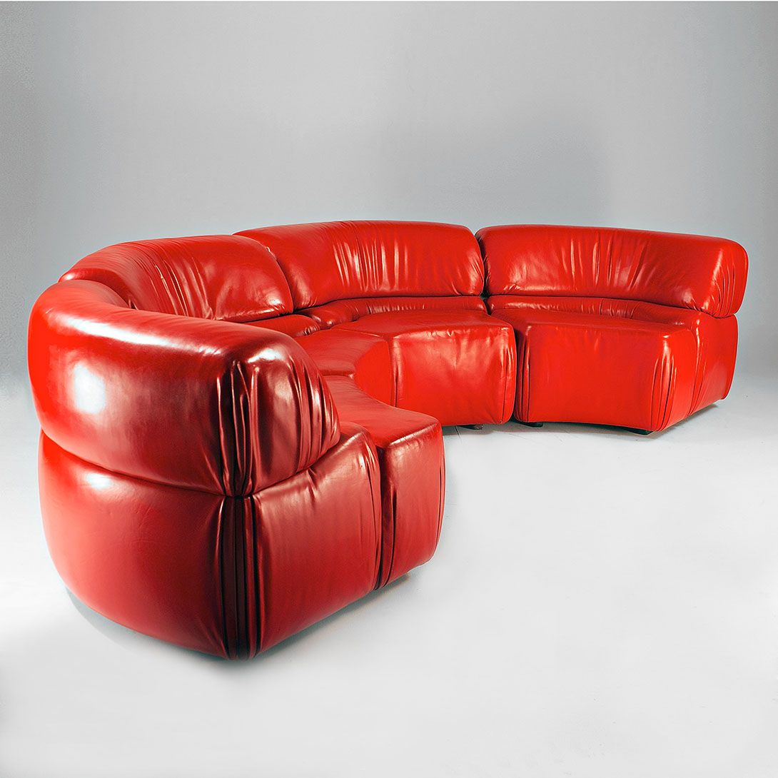 Foto Red de Sede Modular Lounge 6 Seats