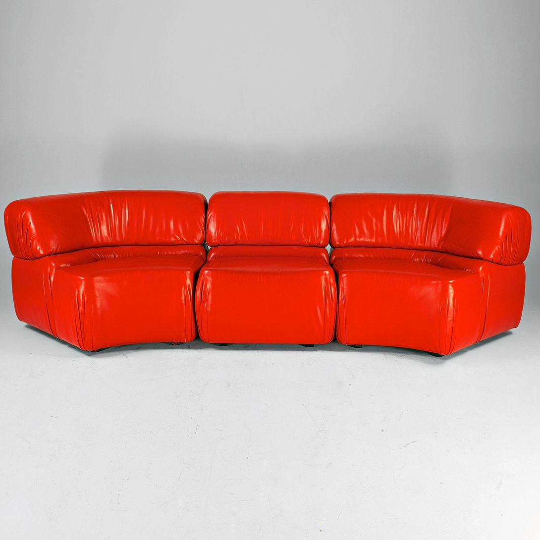 Foto Red de Sede Modular Lounge 6 Seats