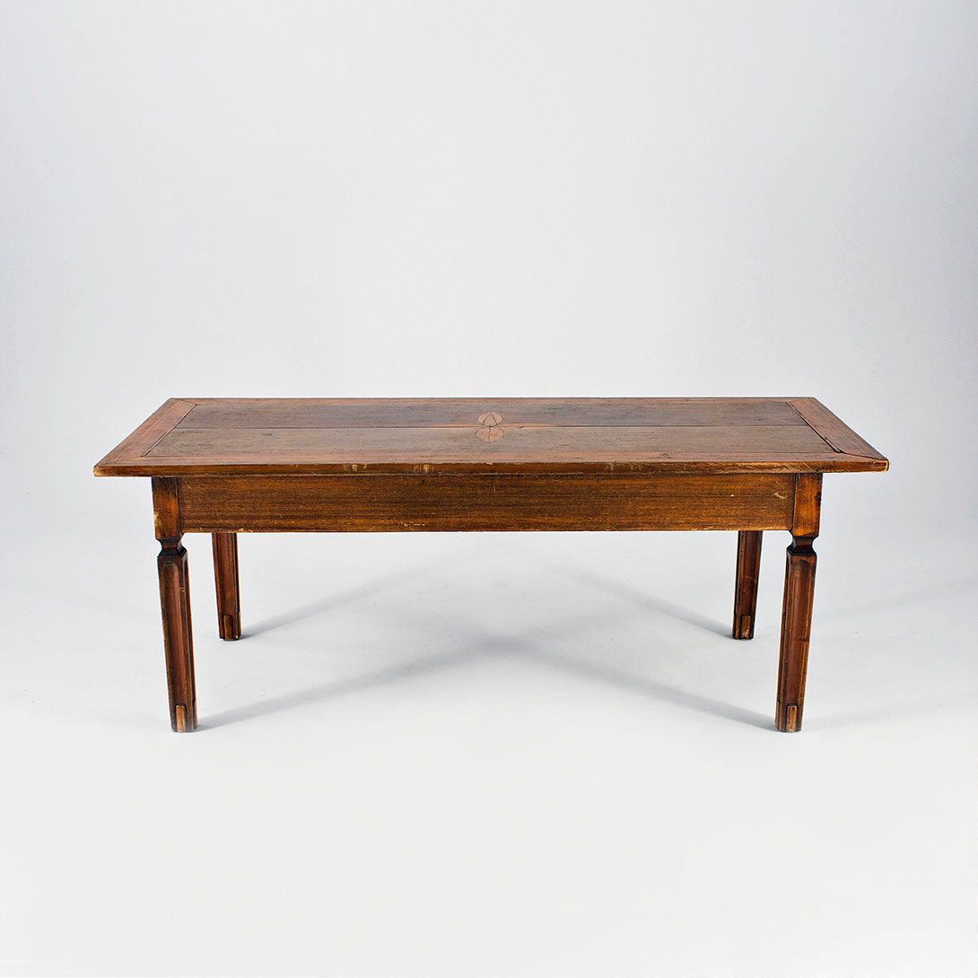 Foto Rustic Wooden Coffee Table Provence 1940 h53x128x59