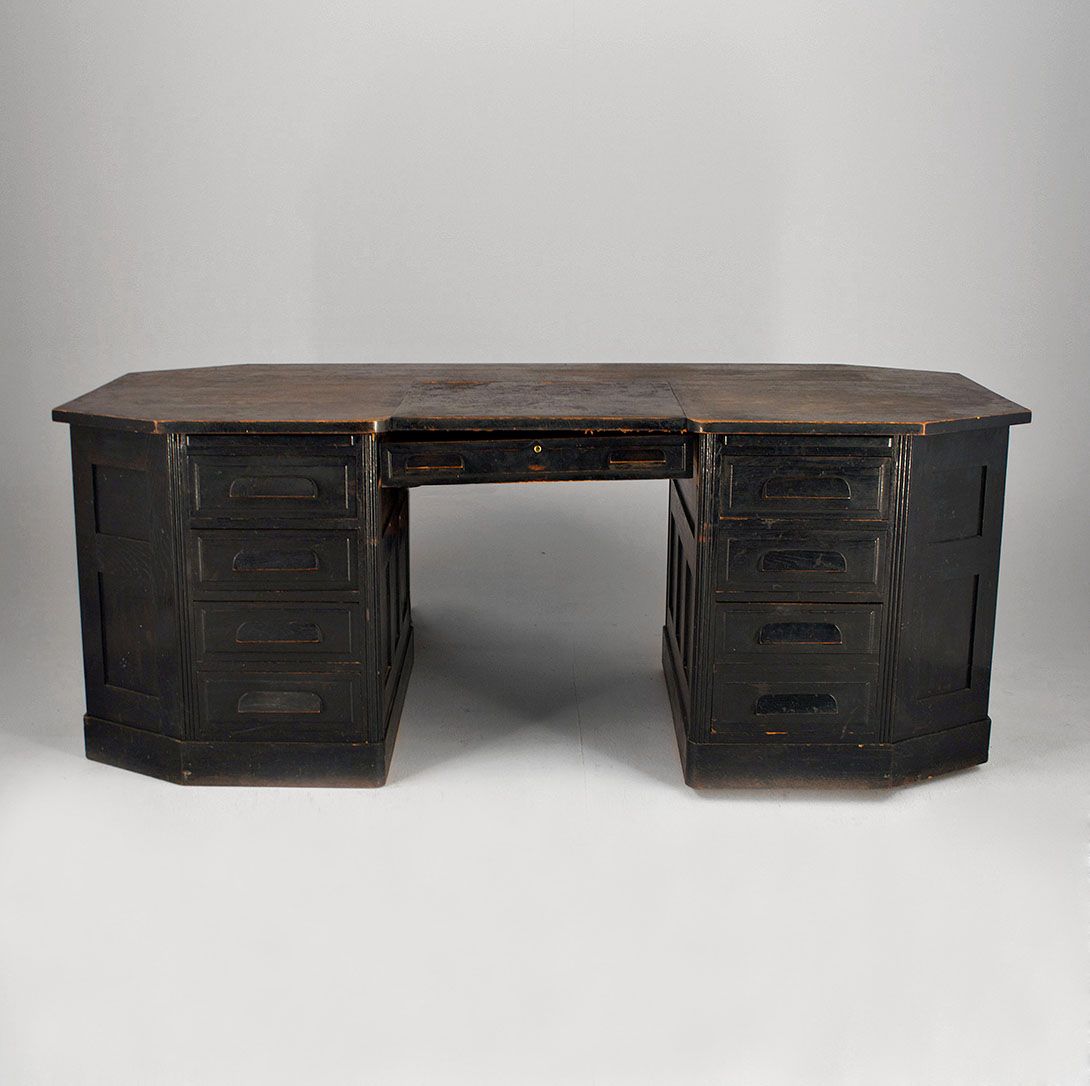 Foto Wooden Desk h78x200x90