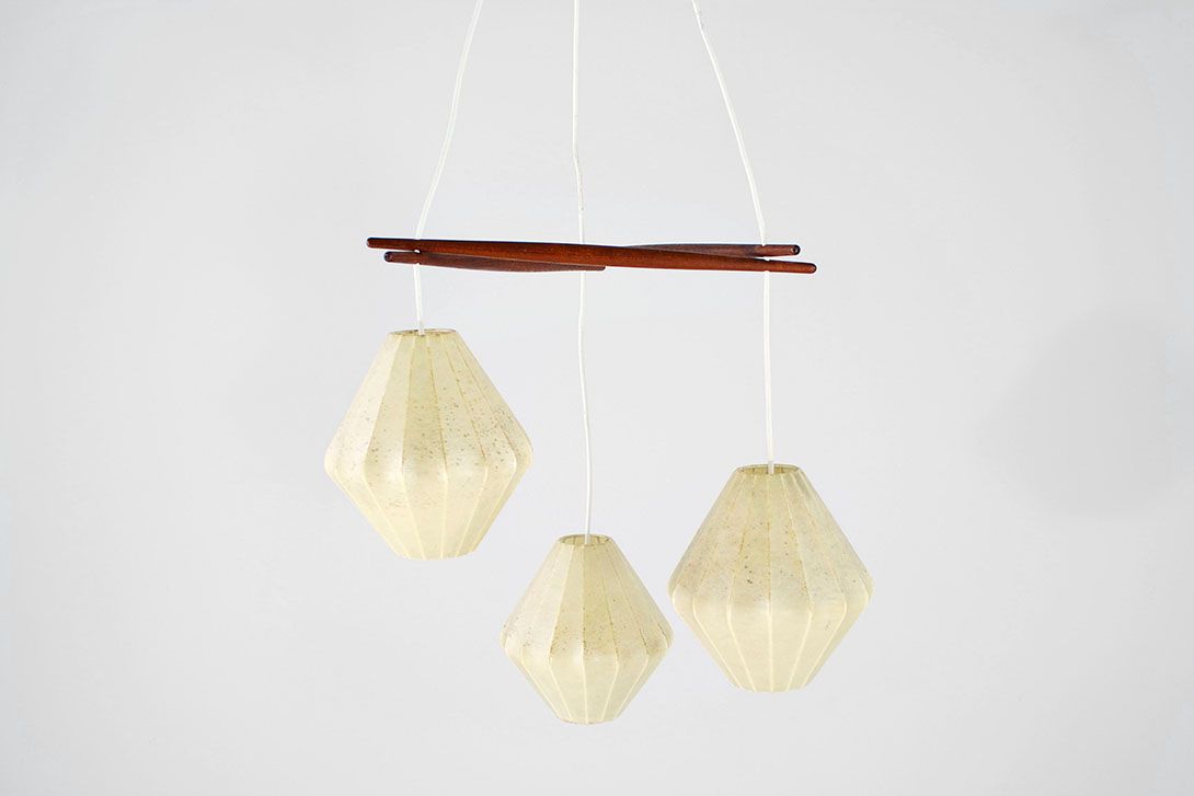 Foto Modern Cascade Lamp Denmark Mid-Century 1950 h100