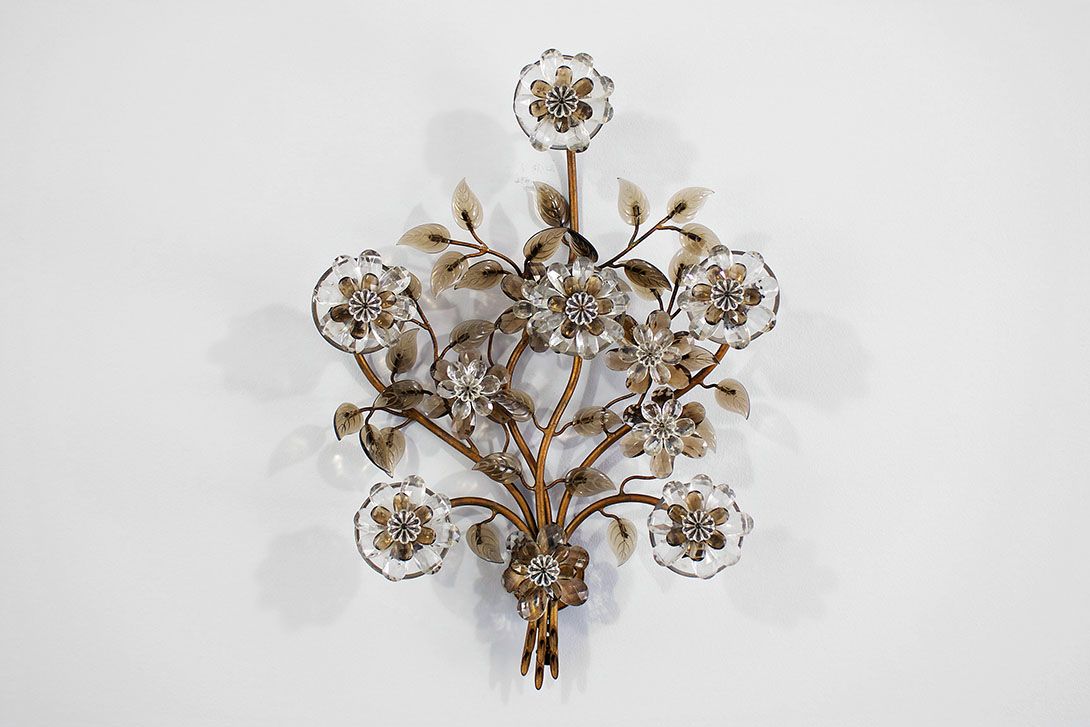 Foto Venetian Wall Lamp Glass 1956 h57