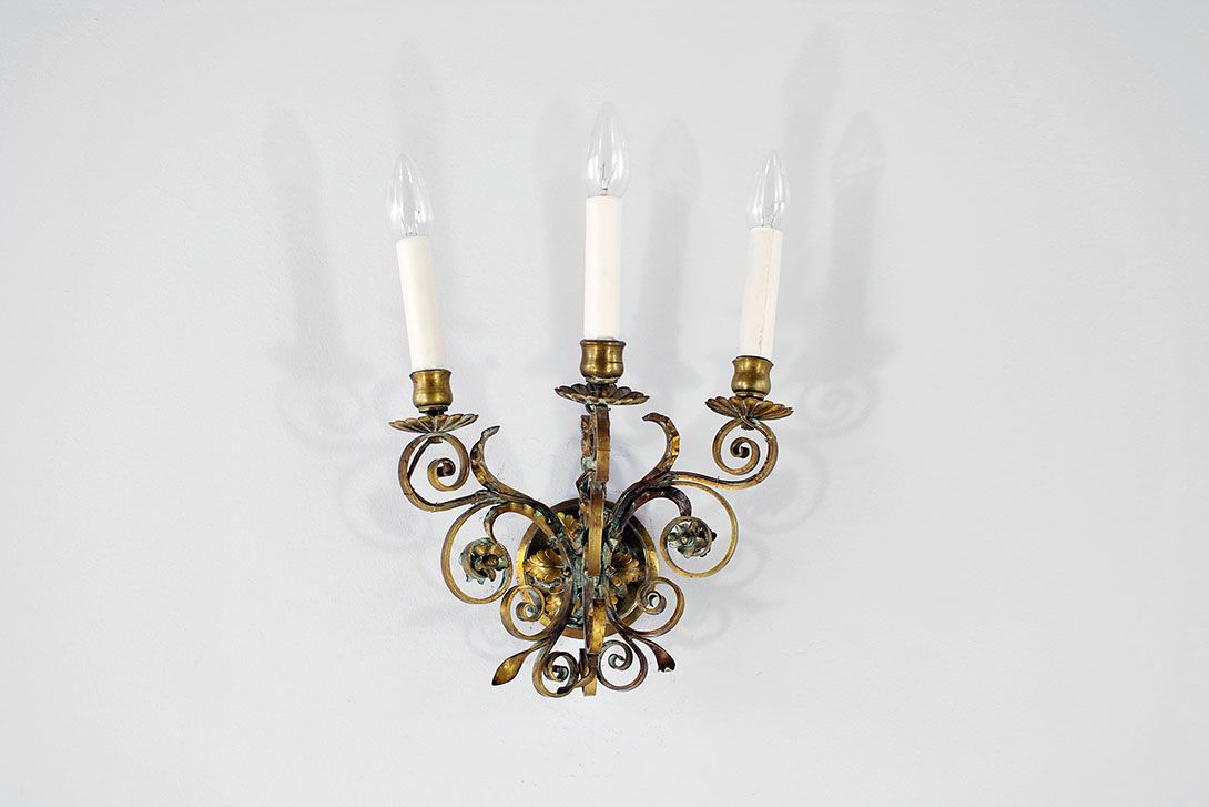 Foto Wall Lamp Floral h35