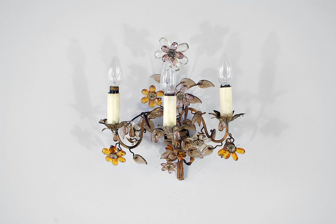 Foto Wall Lamp Floral h33