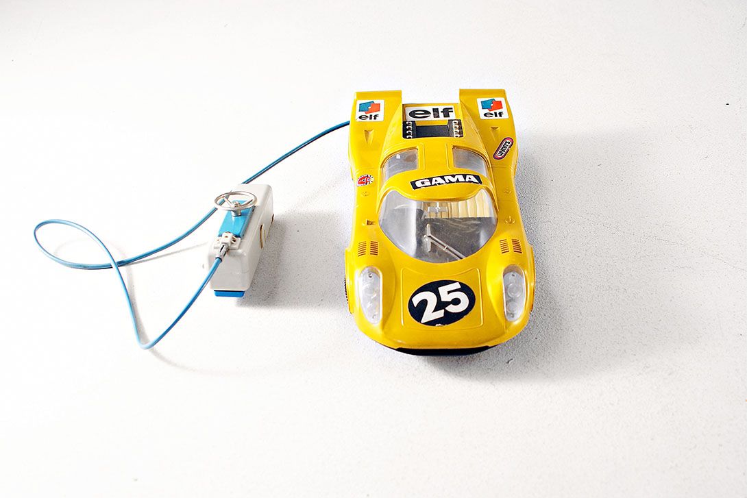 Foto Model Car, Poison Yellow Racing Car with Remote