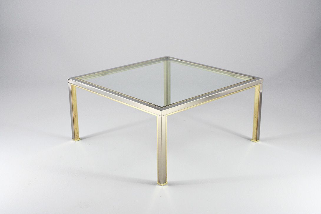 Foto Willy Rizzo Style Coffee Table h43x88x88
