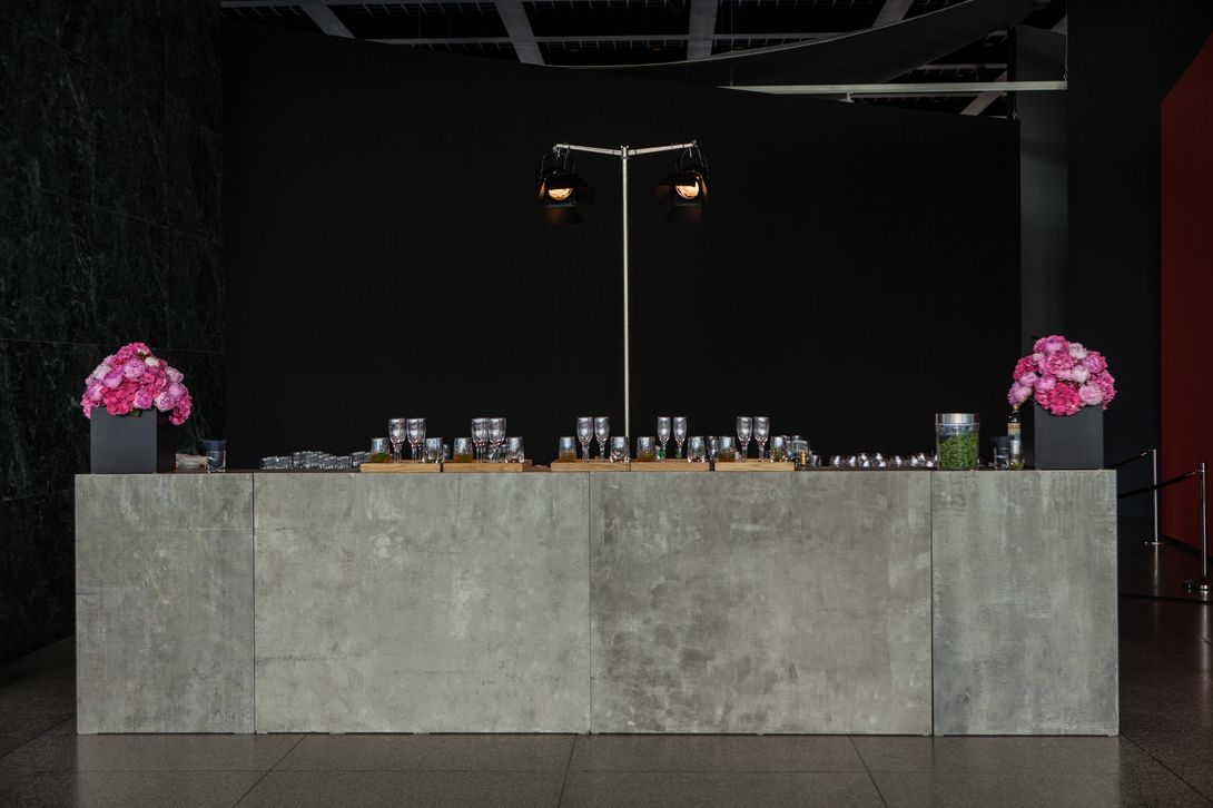 Foto Concrete Bar Modular h117x150x80