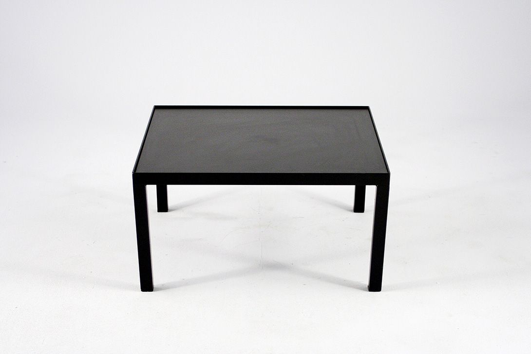 Foto Black Coffee Table Squared h30x60x60