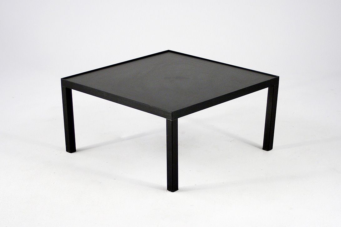 Foto Black Coffee Table Squared h30x60x60