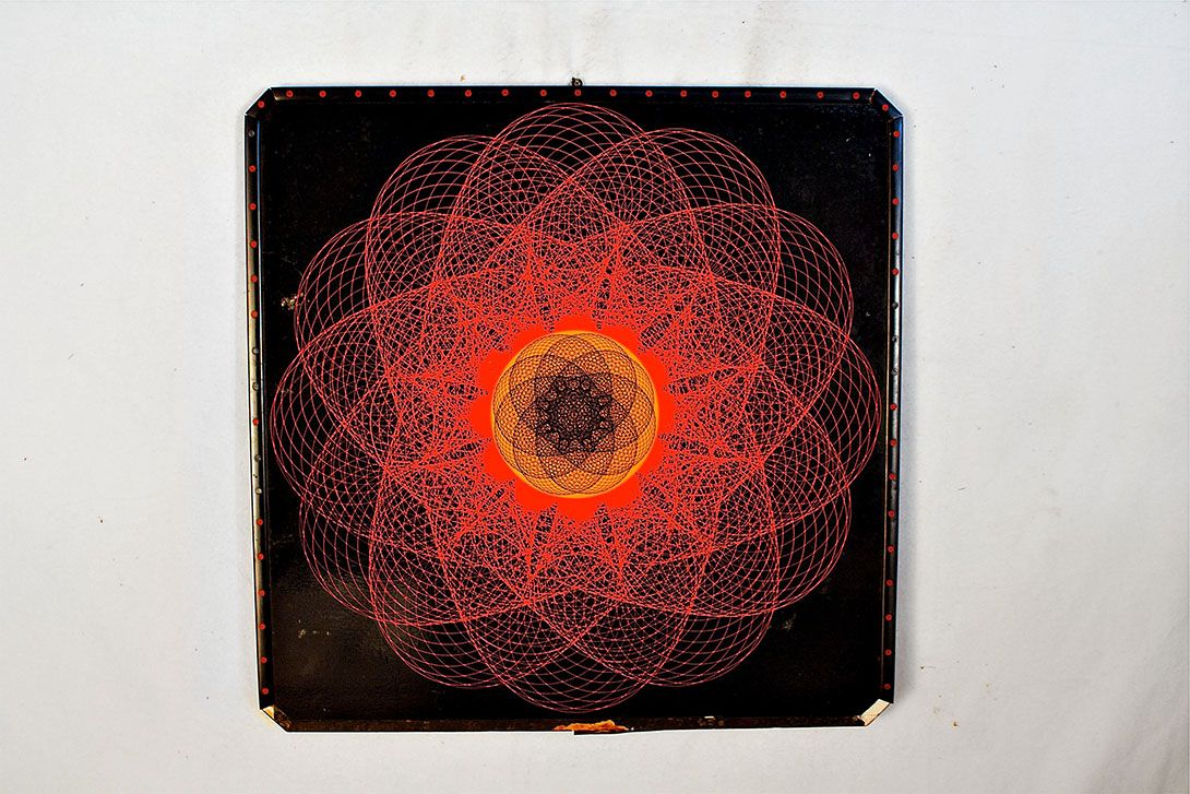 Foto OpArt Disco Mandala Hamburg 1969 21E1