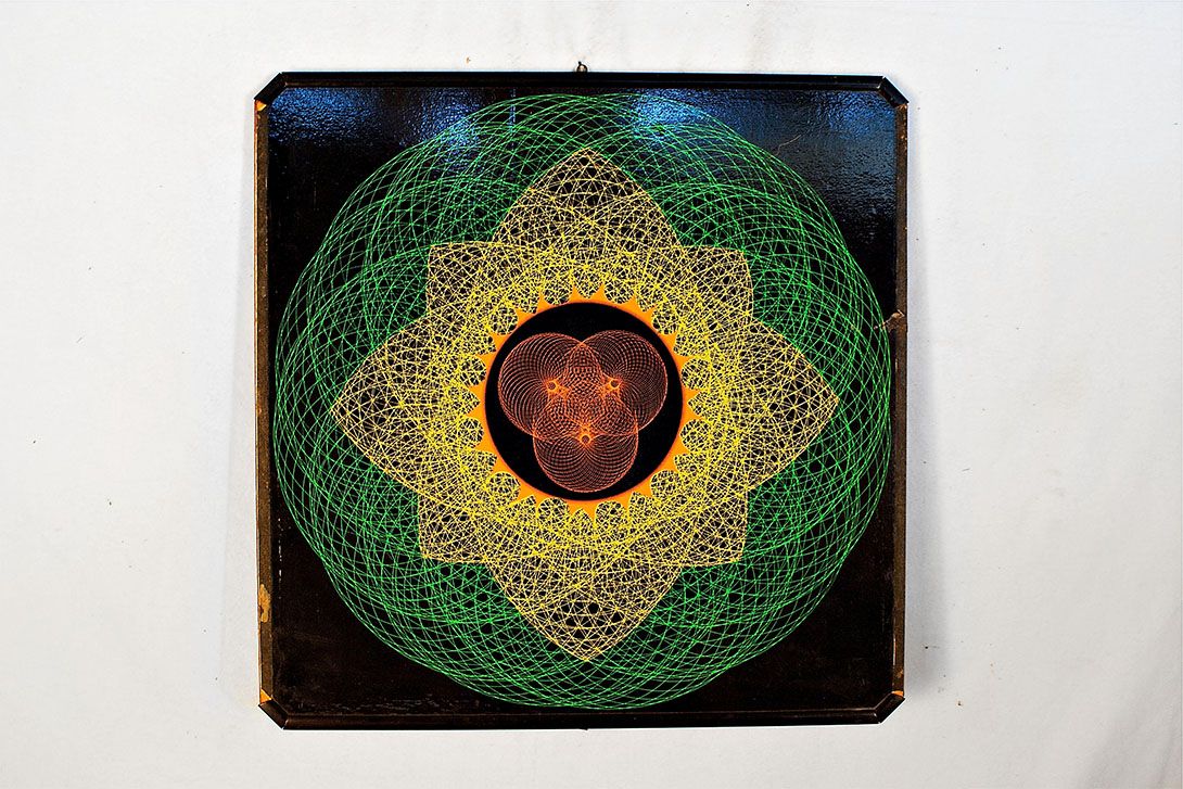 Foto OpArt Disco Mandala Hamburg 1969 21E1