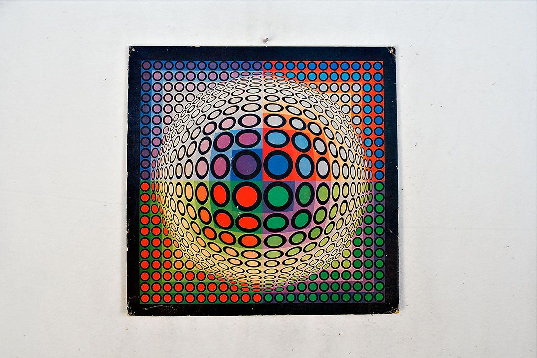 Foto OpArt Print Planet 1969 20A21