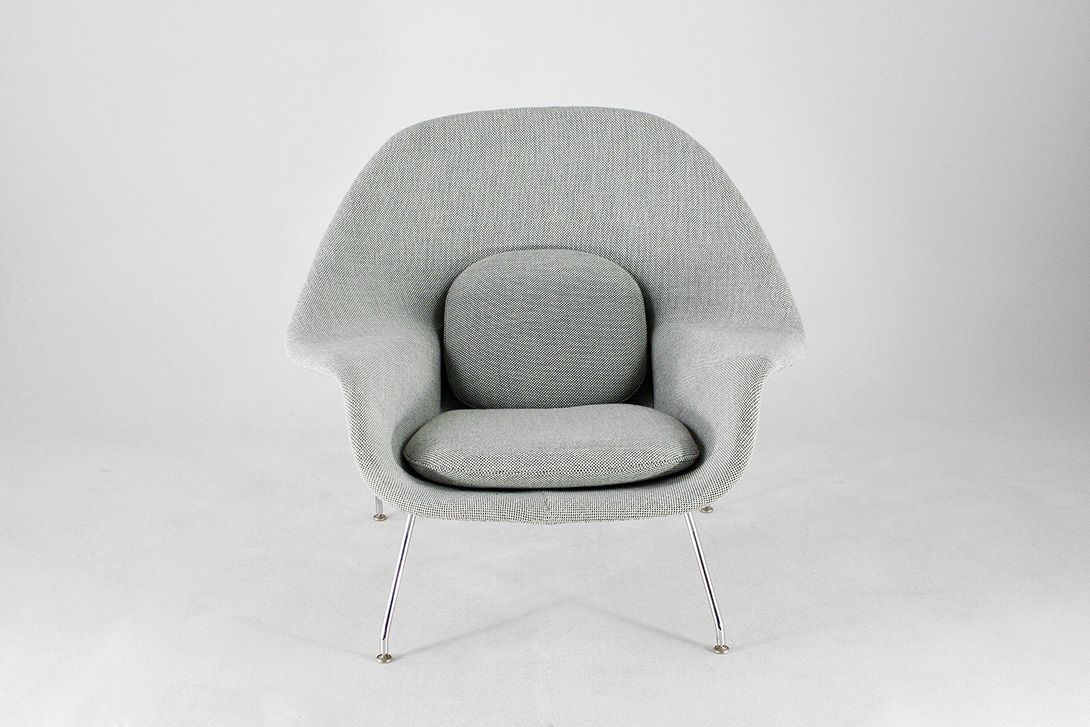 Foto Grey Eero Saarinen Womb Chair