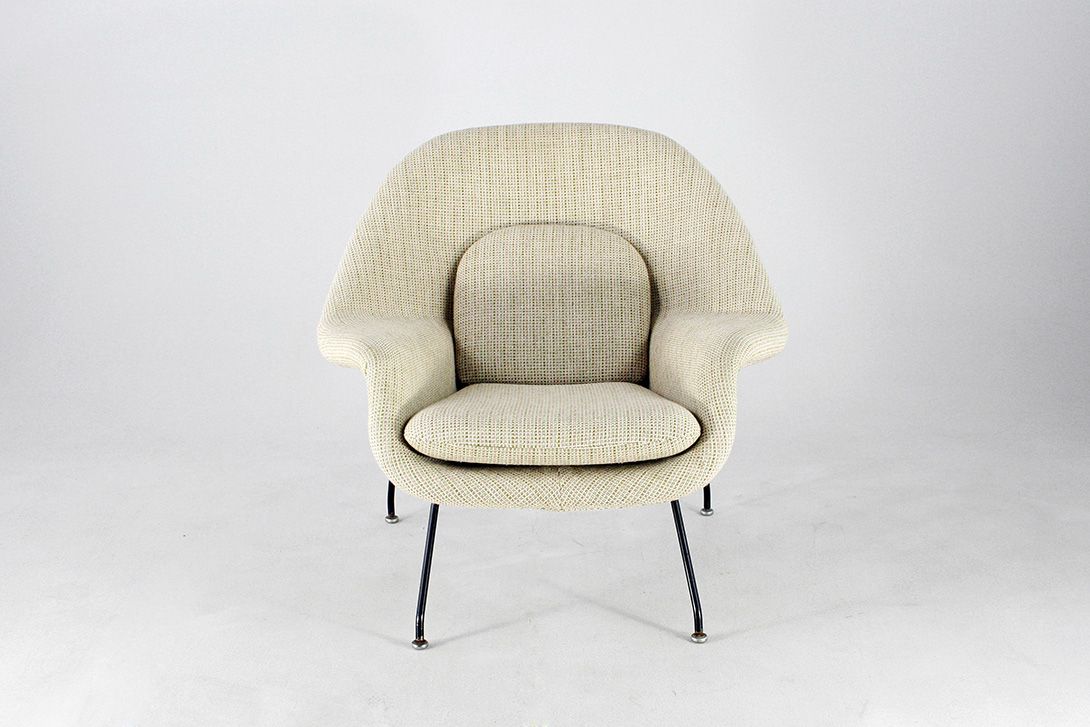 Foto Saarinen Womb Chair Beige