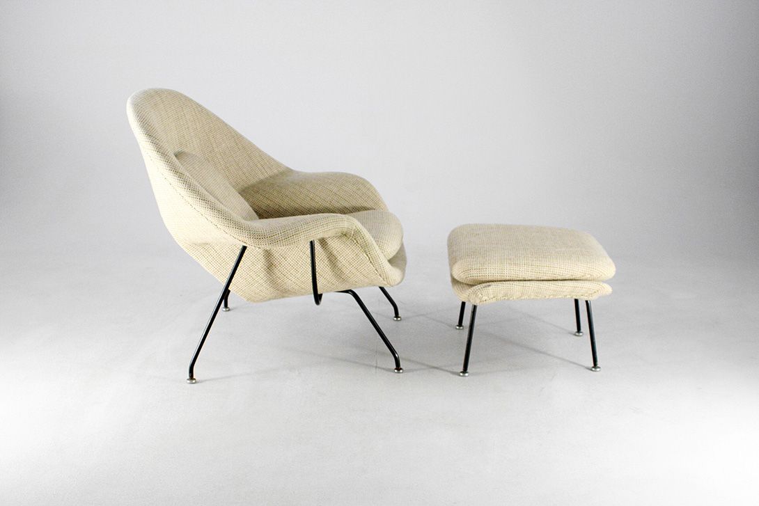 Foto Saarinen Womb Chair Beige
