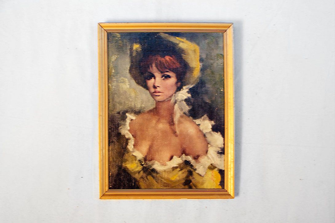 Foto Oil Painting Portrait of a Woman h45x34 26C16