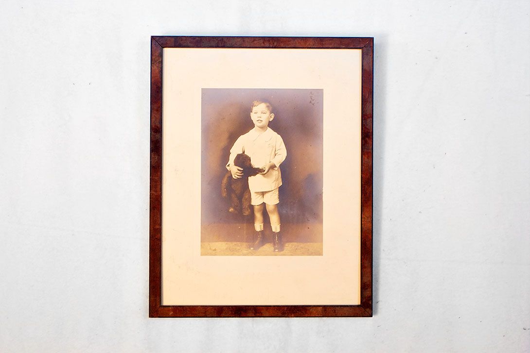 Foto Photography Boy with Teddy 1910 36x29cm 15D10
