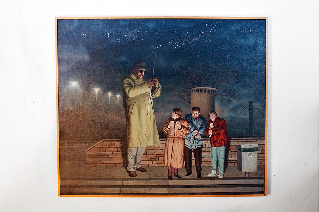 Foto Oil Painting Giant 1995 h95x111 6B1