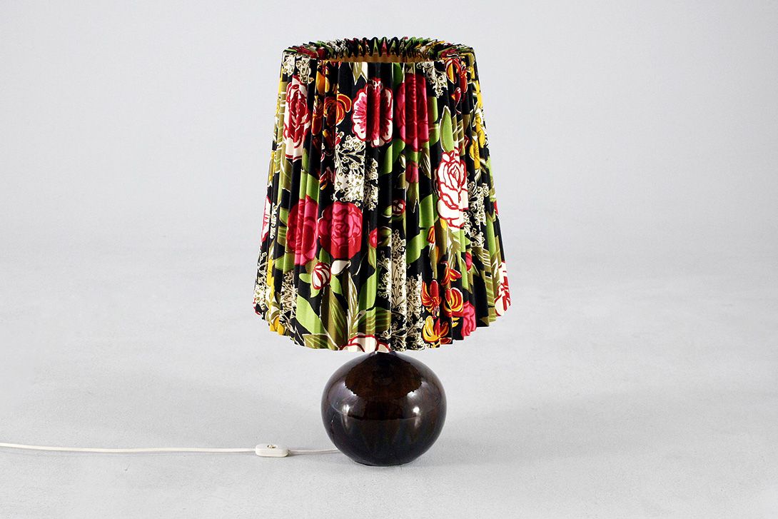 Foto Desk Lamp Flowers h70 BD4