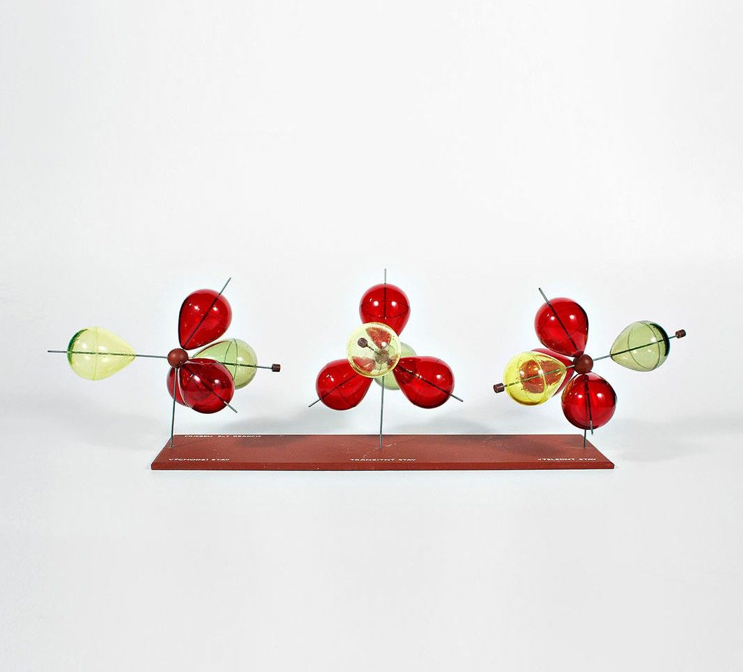 Foto Plastic Chemical Atomic Model, CSSR