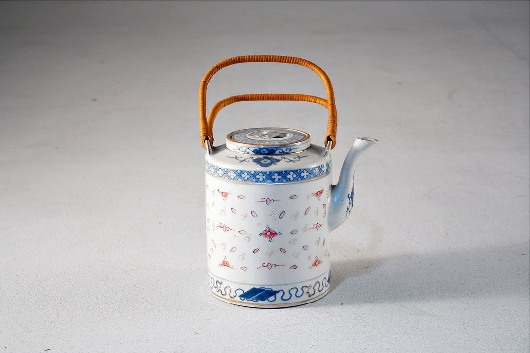 Foto Ceramic Teapot Asia Blue