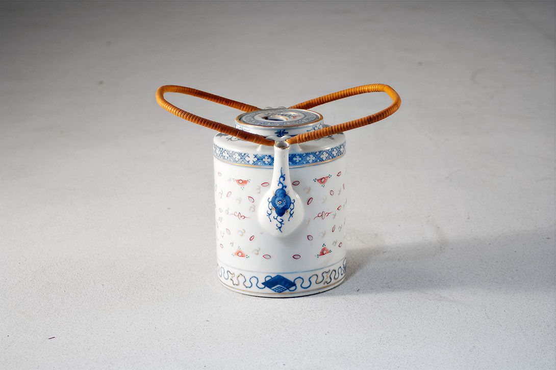 Foto Ceramic Teapot Asia Blue
