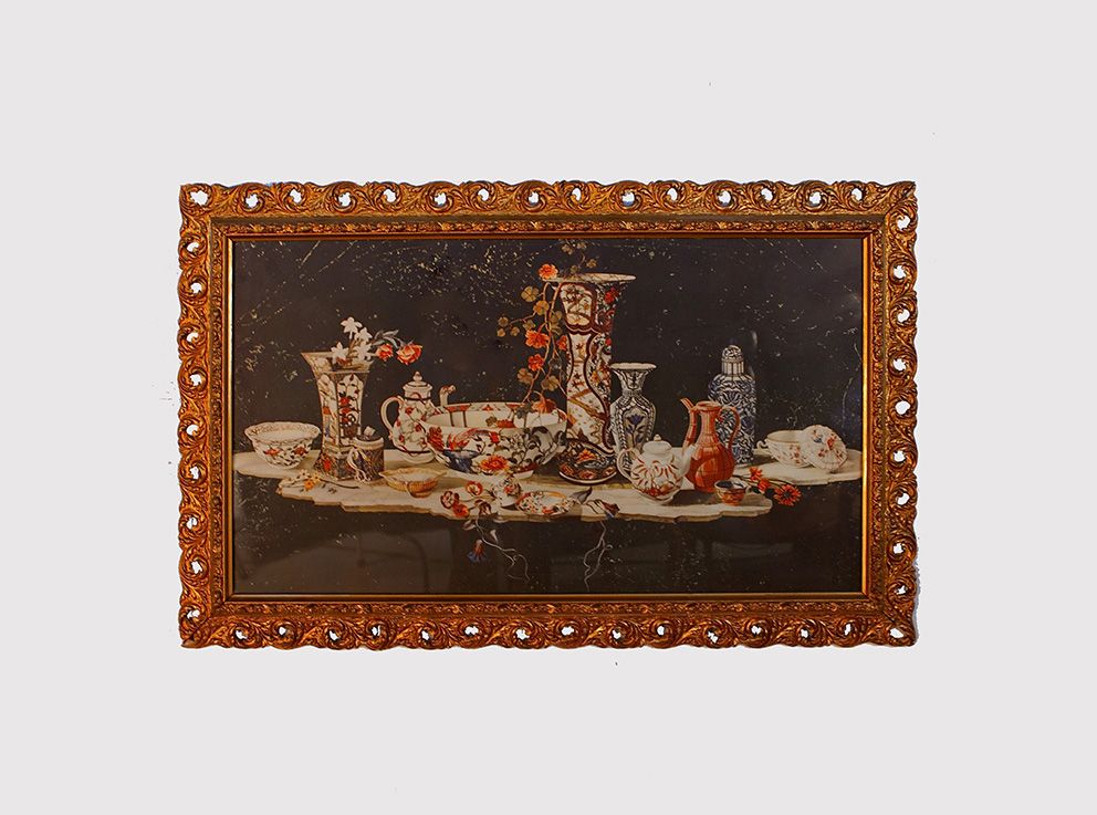 Foto Print Still Life Porcelain China 1890 h52x82 28B15