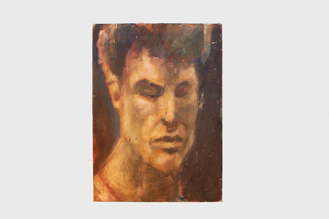 Foto Oil Painting New Waver 1983 h56x41 26A5