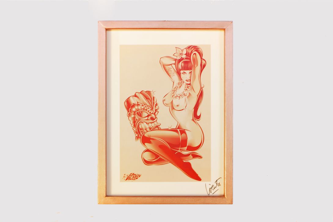 Foto Vicente Pinup Print Hawaii 2005 h43x32 20A15