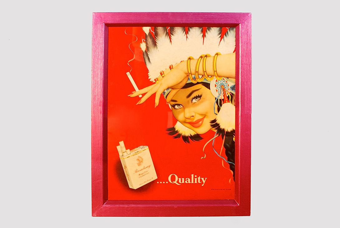 Foto Advertising Poster Broadway Cigarettes h77x58 33A2