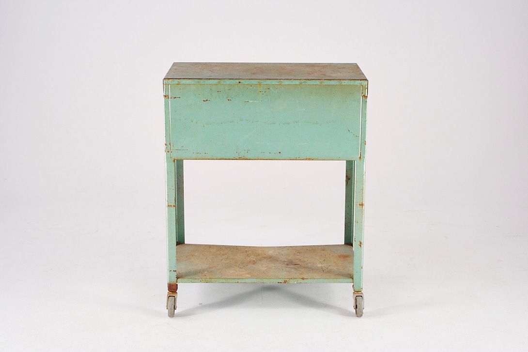 Foto Metal Workshop Trolley GDR 1956