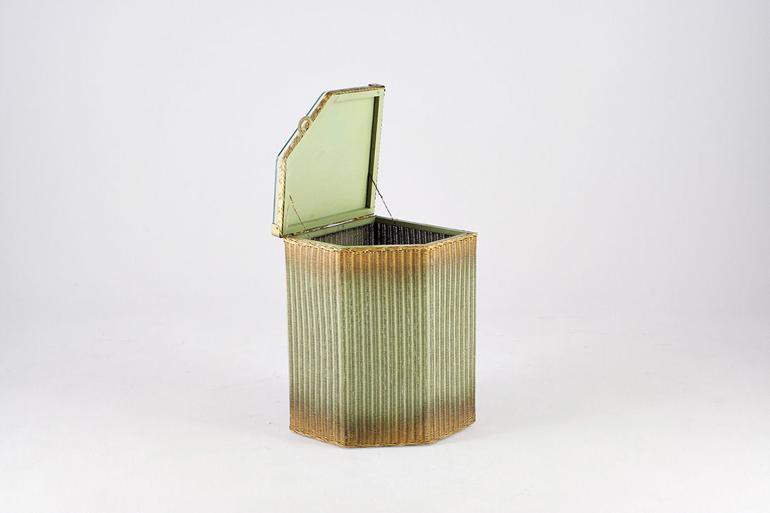 Foto Lloyd Loom Laundry Basket h60x54x42