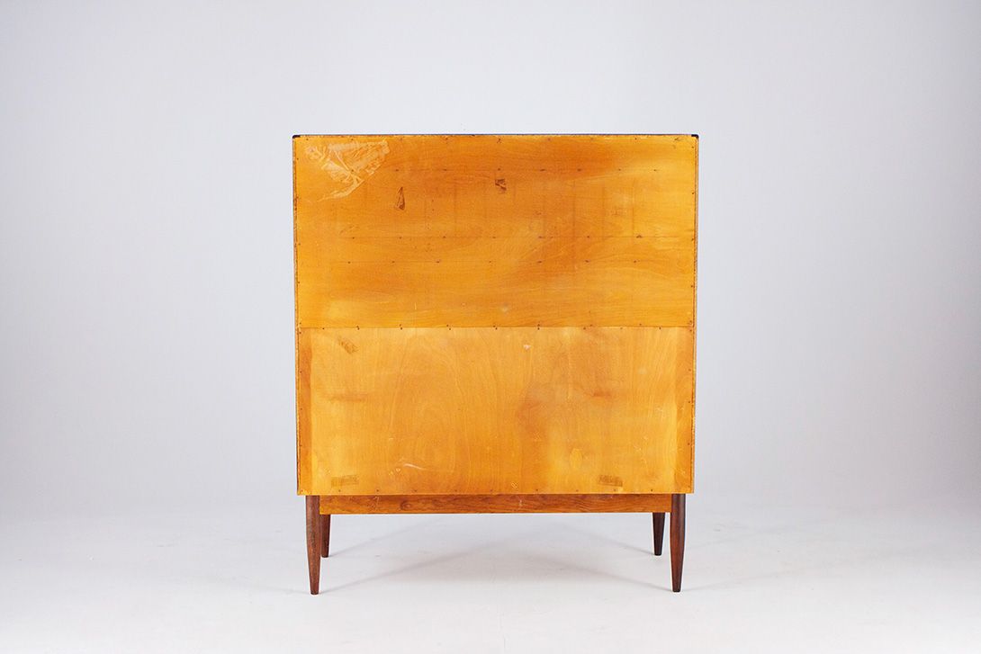 Foto Rosewood Secrétaire Desk and Cabinet 1960