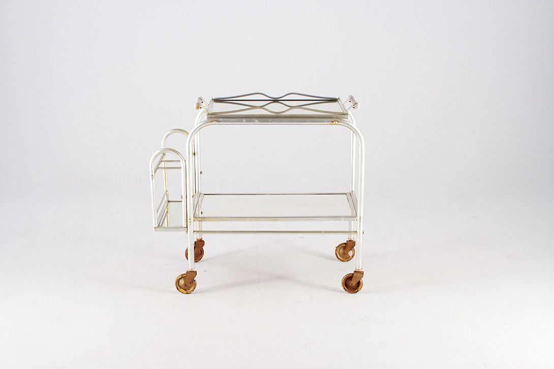 Foto Steel Tube Serving Cart 1958 h70x75x40