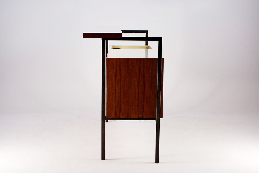 Foto Modern Teak Bar with Integrated Fridge 1963 h110x200x65