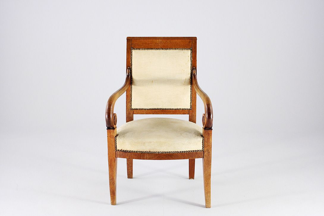 Foto Early Biedermeier Armchair Saxonia 1835