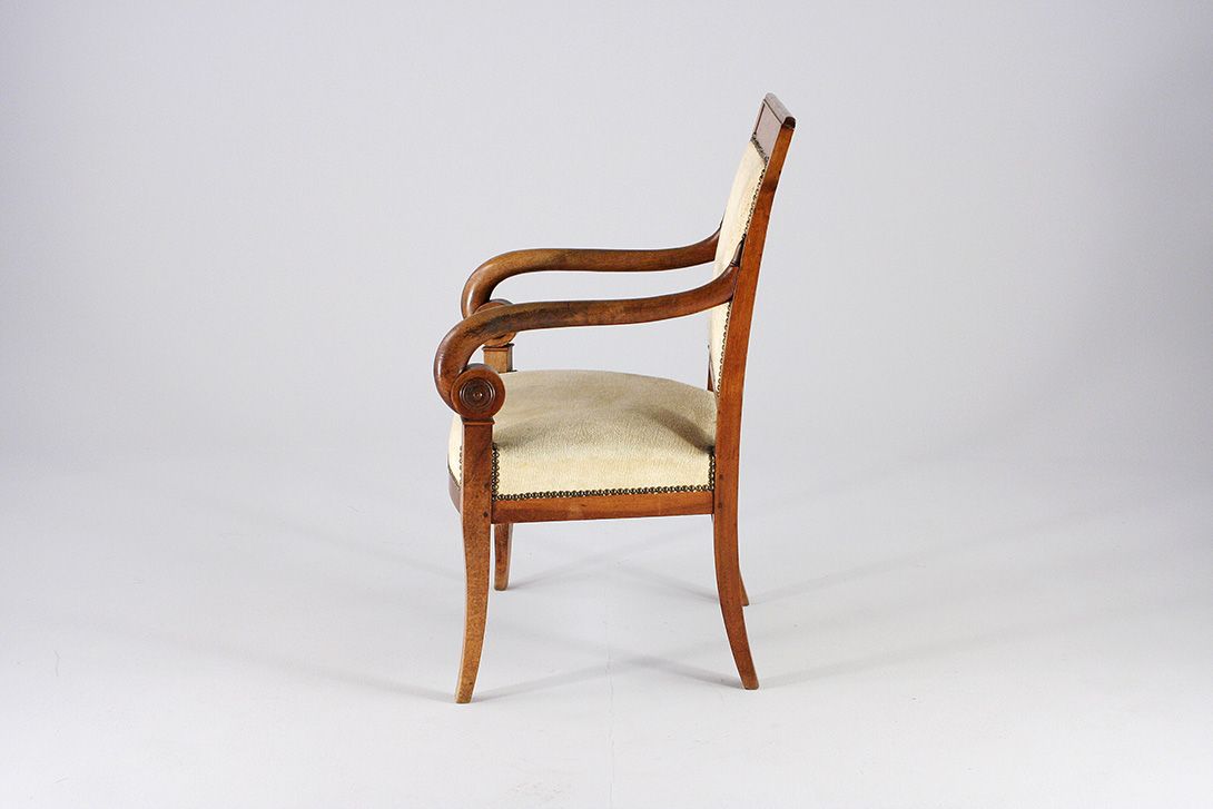 Foto Early Biedermeier Armchair Saxonia 1835