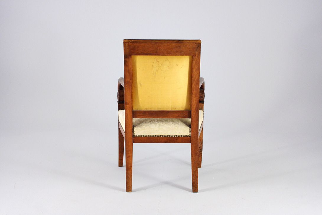 Foto Early Biedermeier Armchair Saxonia 1835