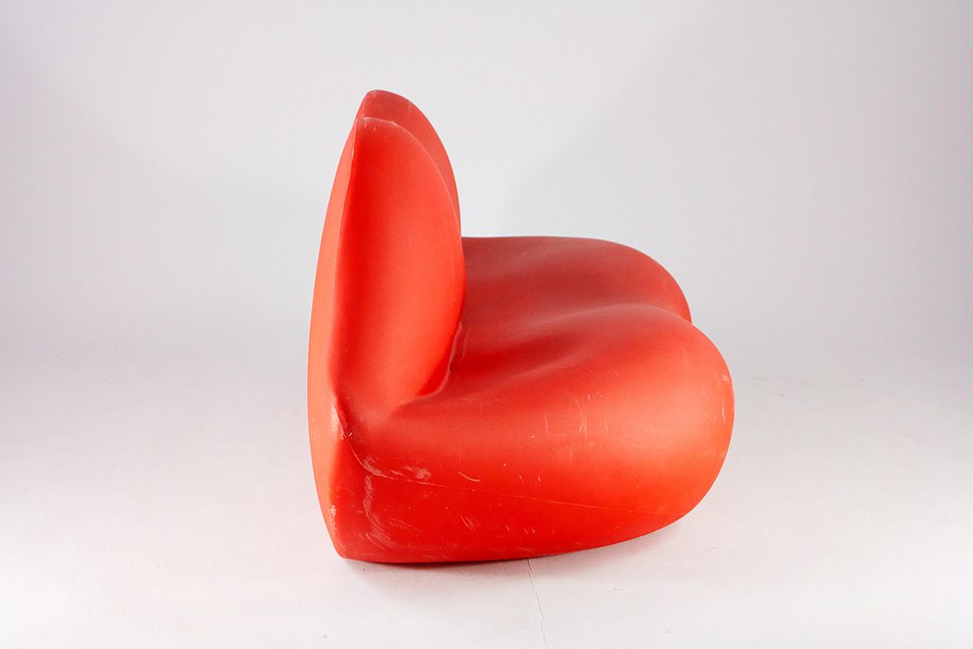 Foto Dalí Sofa Lips Italy 1978 h80x205x90