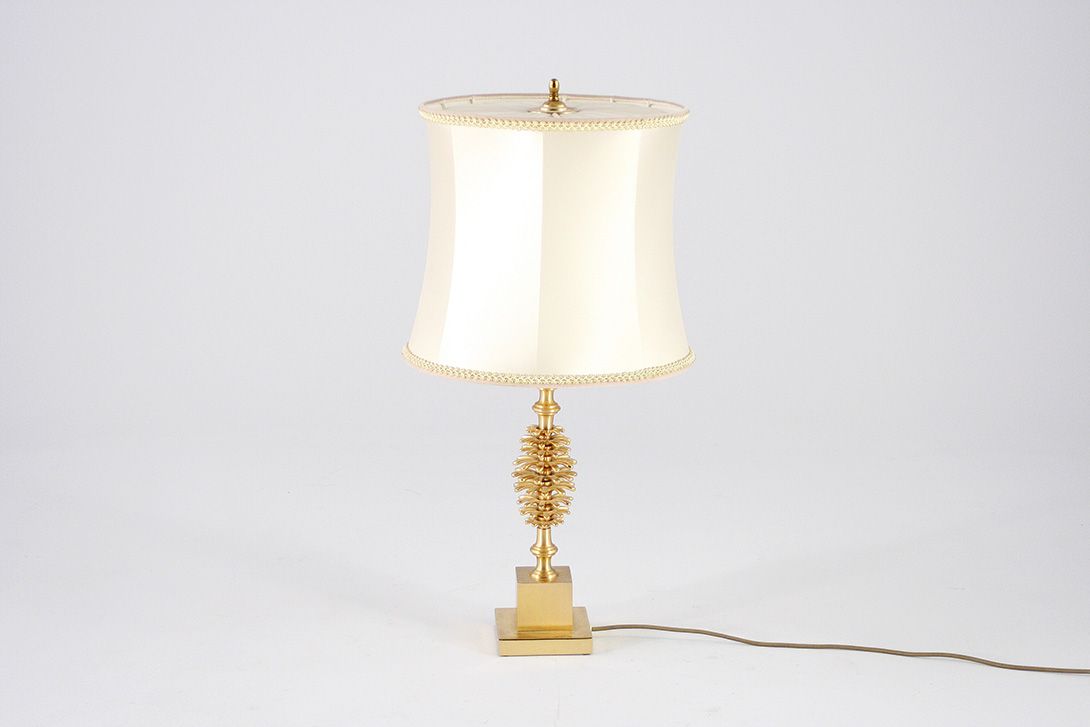 Foto Brass Pine Cone Table Lamp h77 G2