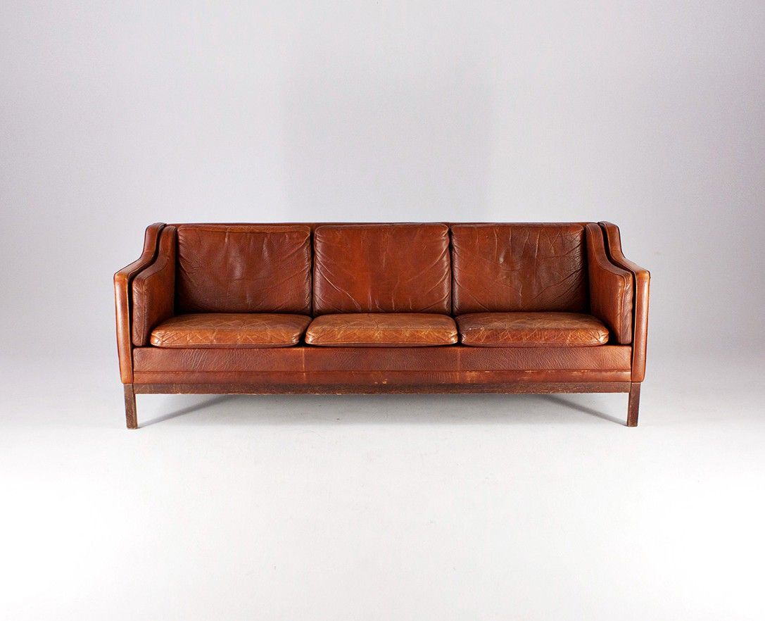 Foto Møgensen 2212 Three Seater Sofa for Fredericia 1950