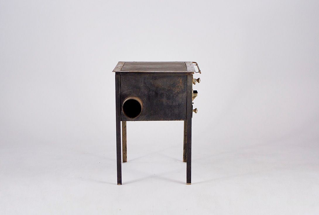 Foto Antique Stove Prague 1900 h75x63x56