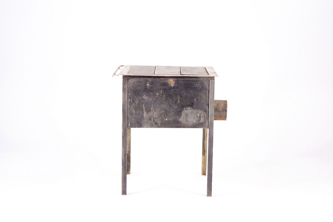 Foto Antique Stove Prague 1900 h75x63x56