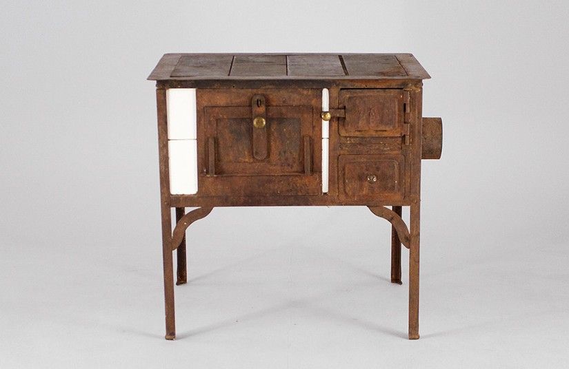Foto Antique Stove Bohemia 1890