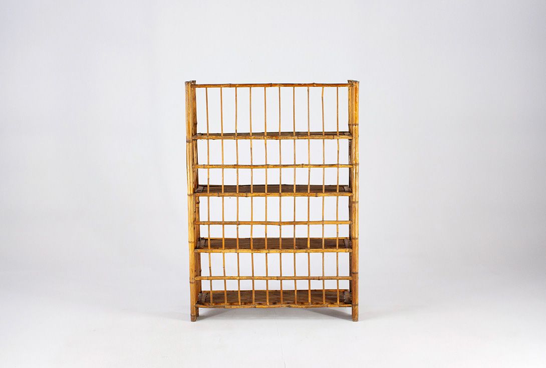 Foto Bamboo Shelf h114x80x31