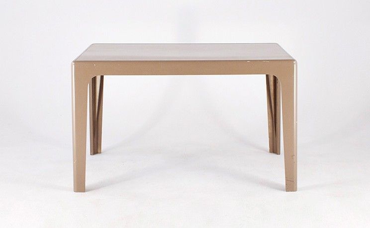 Foto Plastic Outdoor Table GDR 1970 h70x120x80