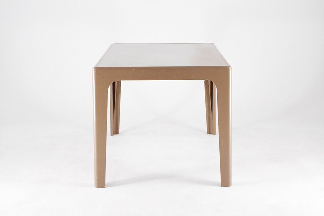 Foto Plastic Outdoor Table GDR 1970 h70x120x80