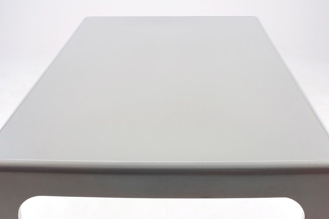 Foto Silver Plastic Outdoor Table h70x120x80