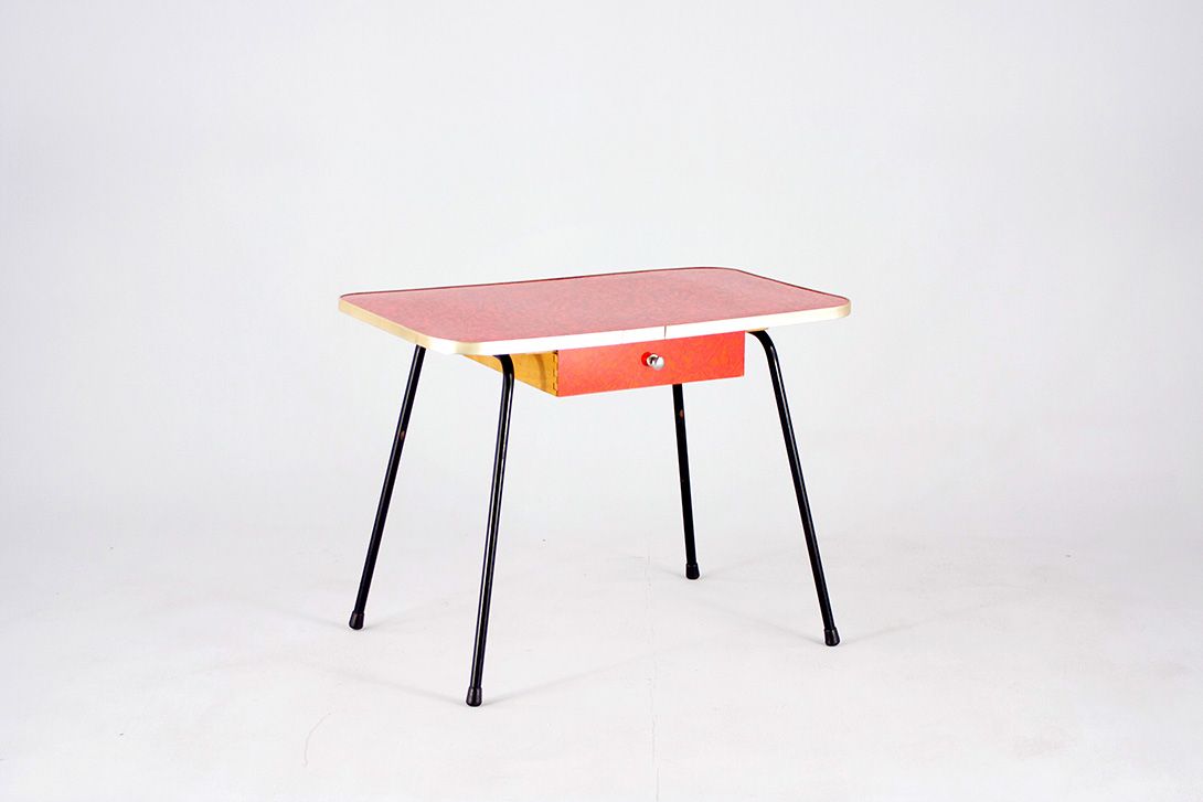 Foto Mid-Century Kitchen Table 1959 h54x71x42