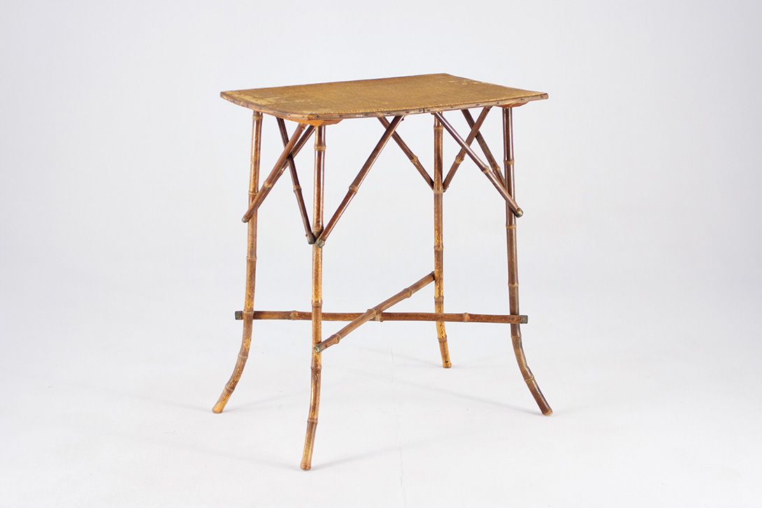 Foto Side Table Bamboo h74x42x62